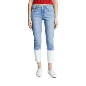 Derek Lam DENIM Mila MIDRISE Girlfriend Light Wash